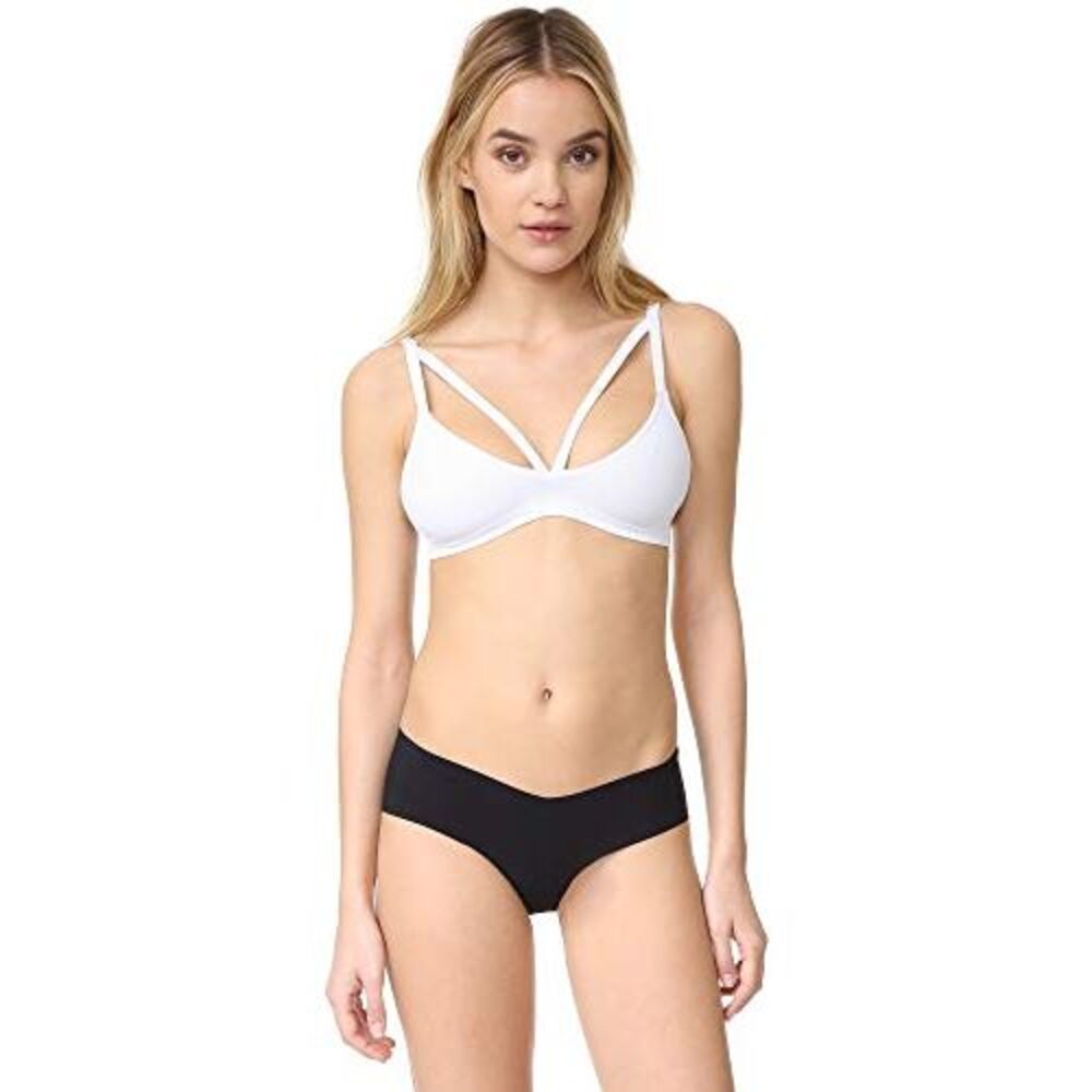 Free People Women's Keira Seamless Bralette, White, XS/S
